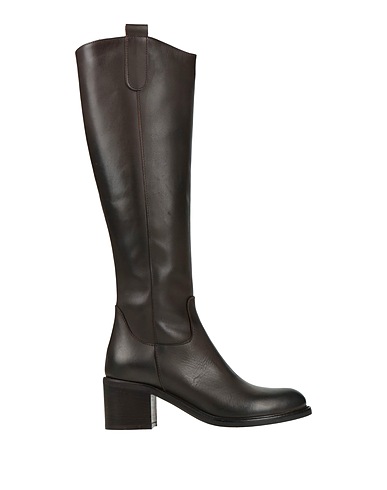 ACCADEMIA Boots Dark brown Leather