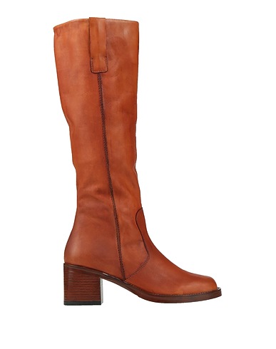 PAOLA FERRI Boots Tan Leather