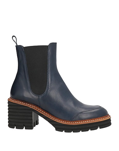 PEDRO MIRALLES Ankle boot Midnight blue Leather