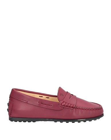TOD'S Formal shoes JUNIOR Plum Leather