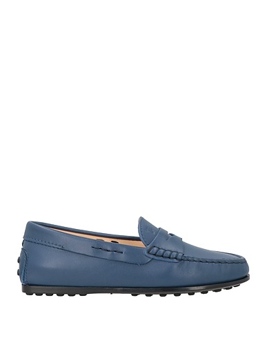 TOD'S Elegante Schuhe JUNIOR Marineblau Leder