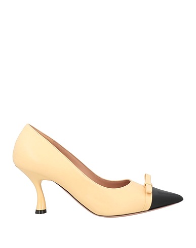 MALONE SOULIERS Décolleté Panna Pelle