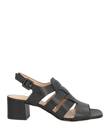 LUCA GROSSI Sandals Black Leather