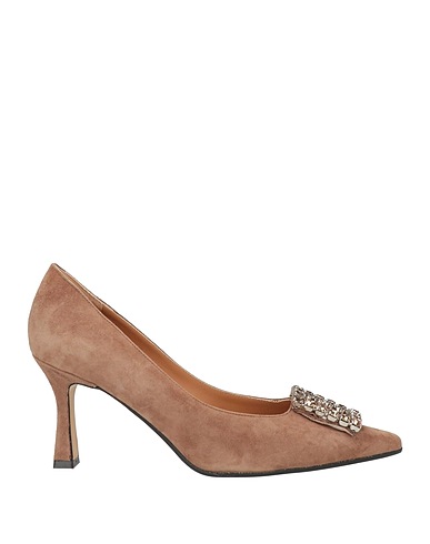 ROBERTO FESTA Pump Khaki Leather