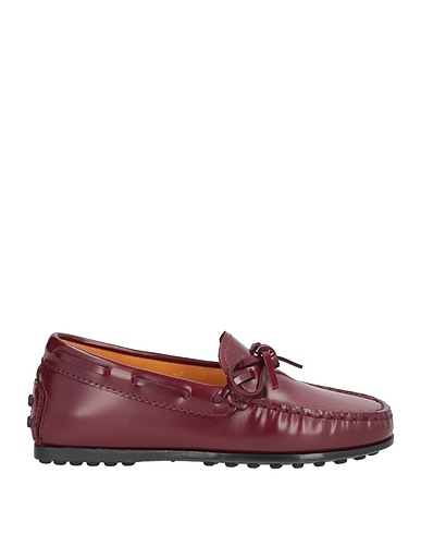 TOD'S Mocassino JUNIOR Bordeaux Pelle