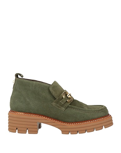 PEDRO MIRALLES Ankle boot Military green Leather