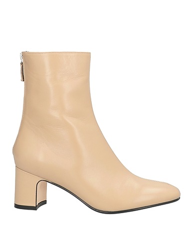 FABIO RUSCONI Ankle boot Cream Leather