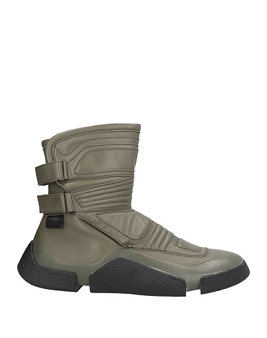 RBRSL RUBBER SOUL Ankle boot Military green Leather