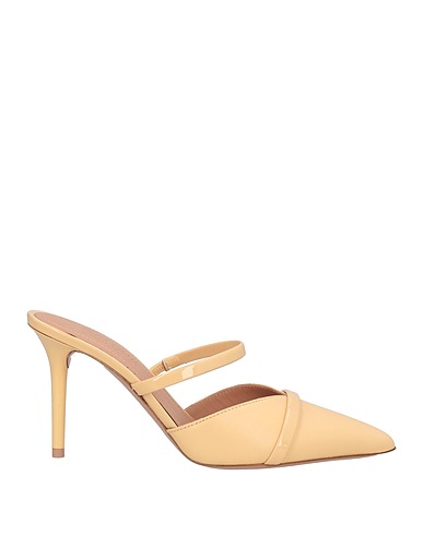 MALONE SOULIERS Mules and clogs Cream Leather