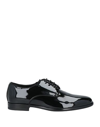 DOLCE&GABBANA Laced shoes Black 100% Calfskin