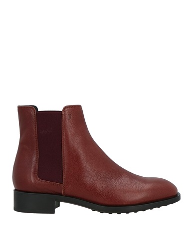 TOD'S Ankle boot Chocolate brown Leather