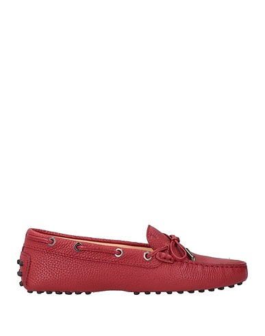 TOD'S Mokassins Ziegelrot Leder