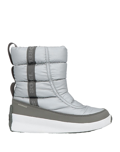 SOREL Ankle boot Silver Textile fibres