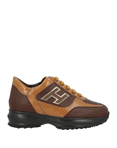 HOGAN Sneakers JUNIOR Brown Leather