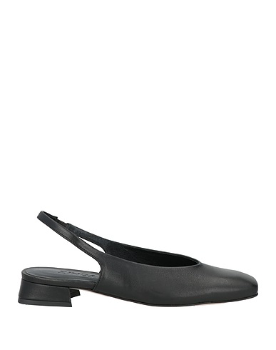 ZINDA Footwear Black Leather