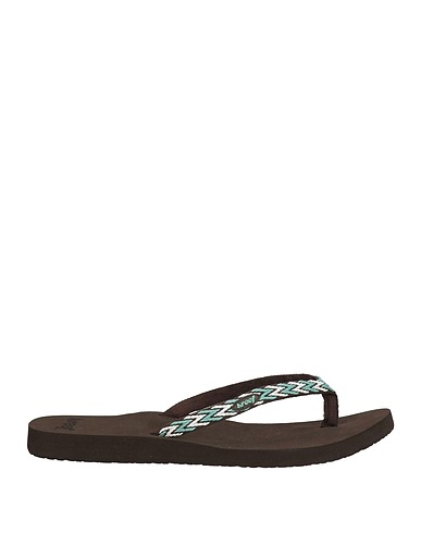 REEF Flip flops Dark brown Textile fibers