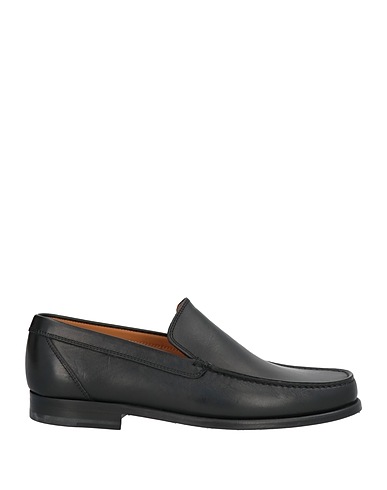 TESTONI Loafers Black Calfskin