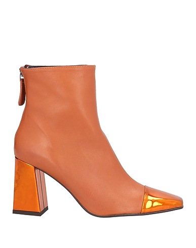 ZINDA Ankle boot Brown Leather
