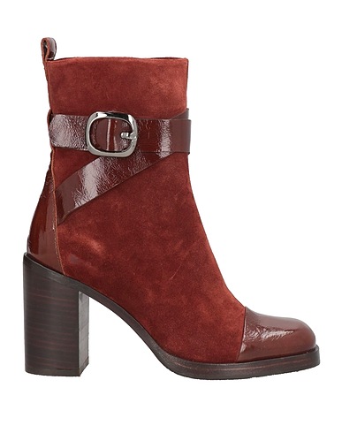 ZINDA Ankle boot Brown Leather