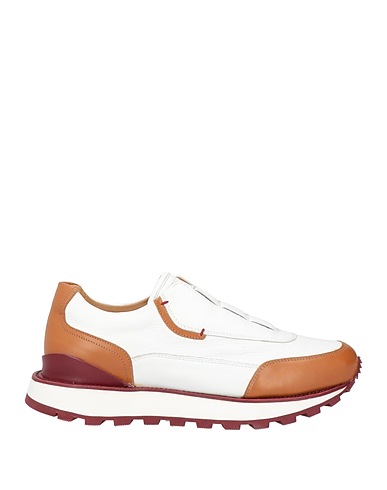 TESTONI Sneakers Red Calfskin