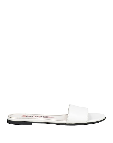 HUGO Sandals Off white Leather