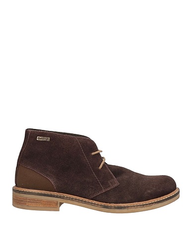 BARBOUR Ankle boot Dark brown Leather