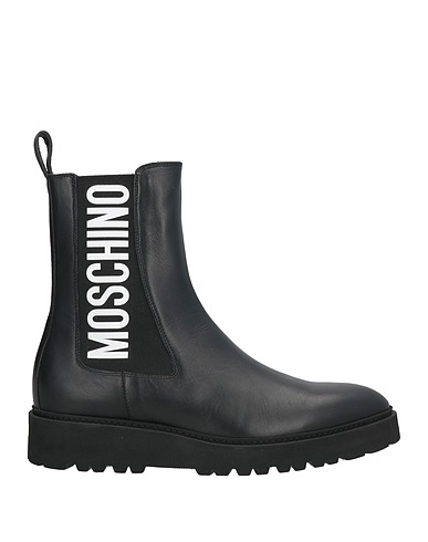 MOSCHINO Ankle boot COUTURE Black Leather