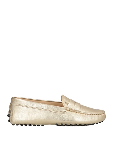 TOD'S Mocassino JUNIOR Platino Pelle
