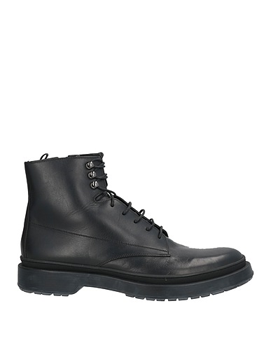 BOSS HUGO BOSS Ankle boot Black Leather