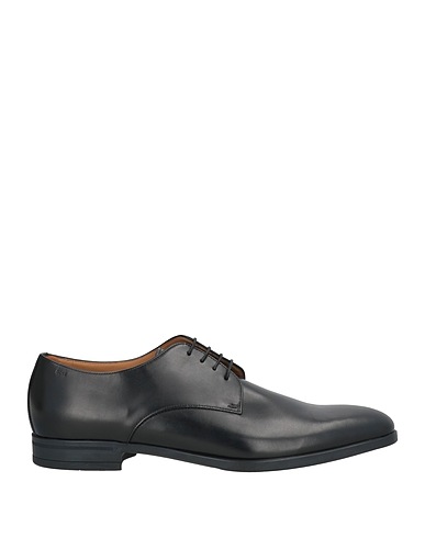 BOSS Laced shoes Black Leather