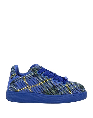 BURBERRY Sneakers Bright blue Textile fibres