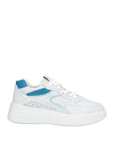 HOGAN Sneakers Off white Leather, Textile fibres