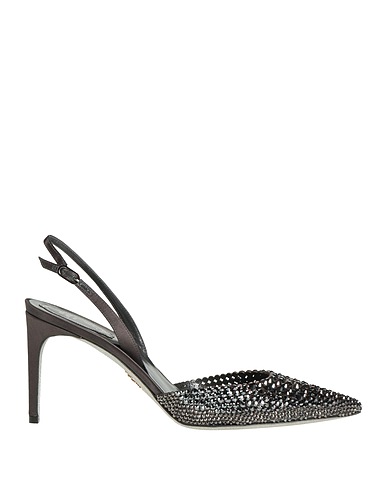 RENE' CAOVILLA Court Black Textile fibres
