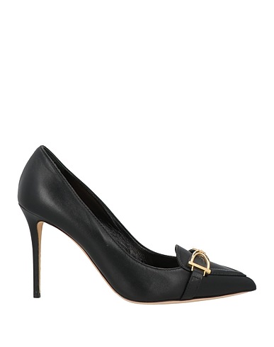 ELISABETTA FRANCHI Pump Black Leather