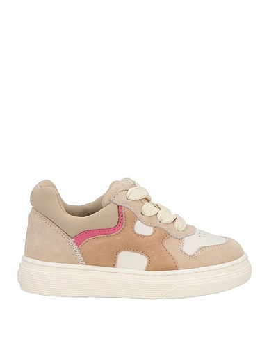 HOGAN Sneakers JUNIOR Beige Pelle, Fibre tessili