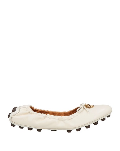 TOD'S Ballet flats Ivory Leather