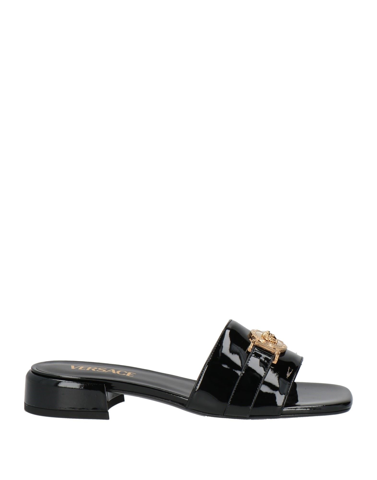VERSACE | Black Women's Sandals | YOOX