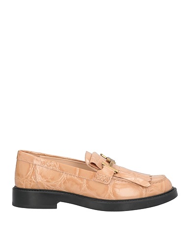 TOD'S Mokassins Beige Leder