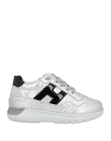HOGAN Sneakers JUNIOR Silber Leder