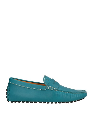 TOD'S Loafers Deep teal Leather