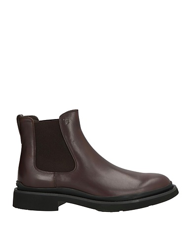 TOD'S Stiefelette Dunkelbraun Leder