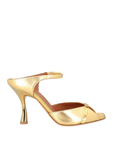 MALONE SOULIERS Πέδιλο Χρυσό Δέρμα