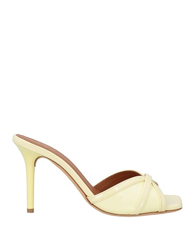MALONE SOULIERS Sandals Light green Leather