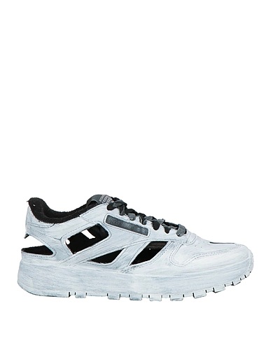 MAISON MARGIELA x REEBOK Sneakers Off white Leather, Textile fibers