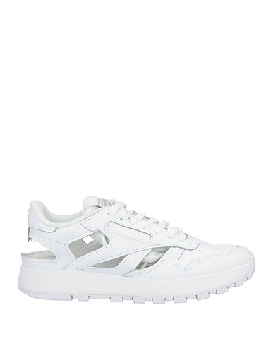 MAISON MARGIELA x REEBOK スニーカー ホワイト 革（なめし加工） / 紡績繊維
