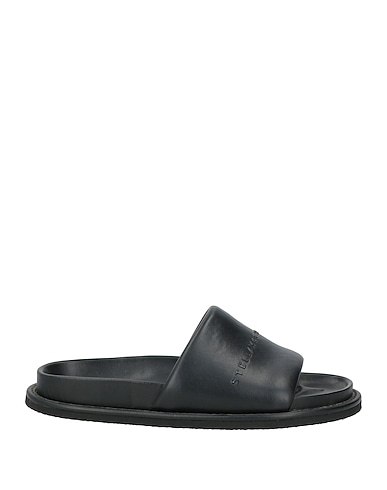 STELLA McCARTNEY Sandalen Schwarz Gewebefasern