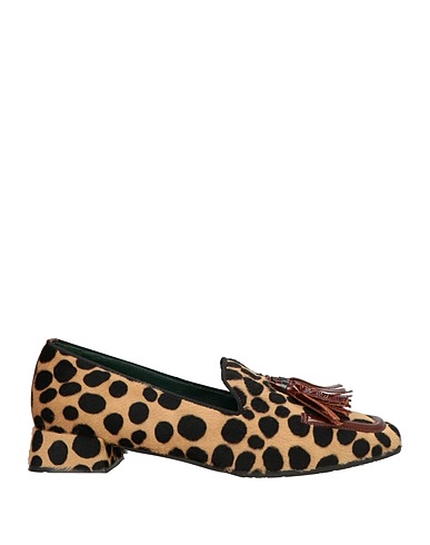 LE GAZZELLE Loafers Beige Leather