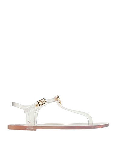 LOVE MOSCHINO Flip flops Transparent PVC - Polyvinyl chloride