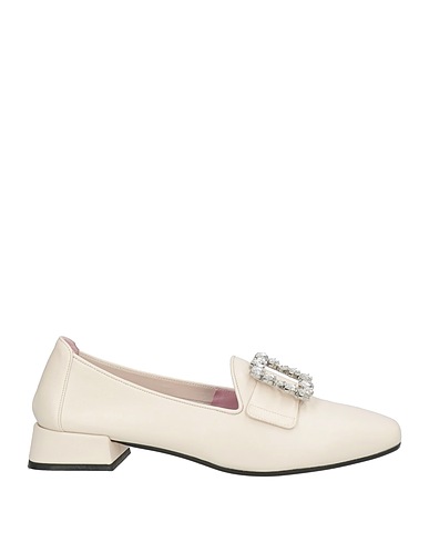 LE GAZZELLE Loafers AVORIO Leather