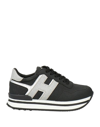 HOGAN Sneakers JUNIOR Black Textile fibres
